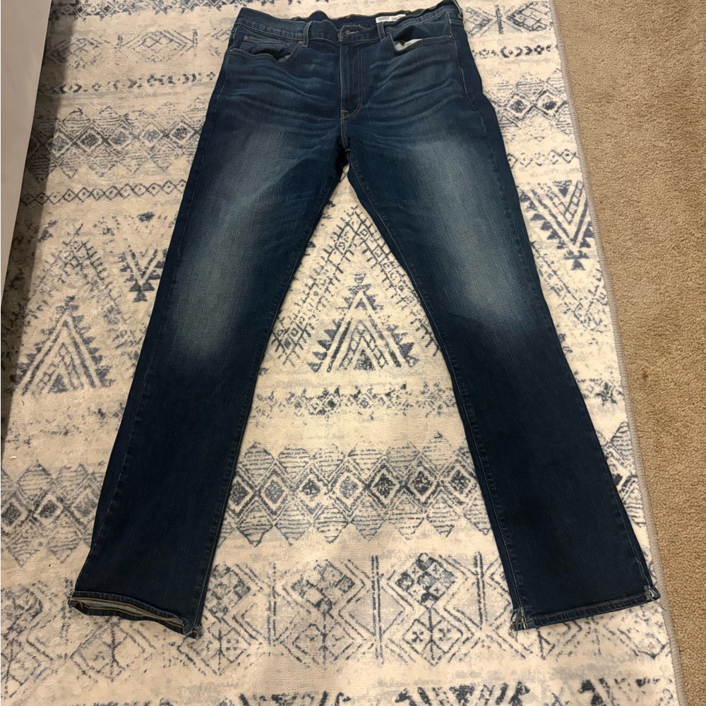 Daniel Cremieux Straight Fit Dark Blue Jeans